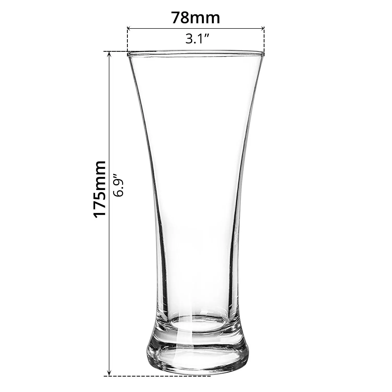 6-pcs Drinking Glass (275ml)