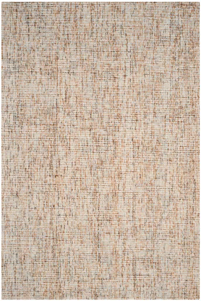 Abstract Beige/Rust Area Rug