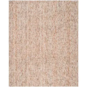 Abstract Beige/Rust Area Rug