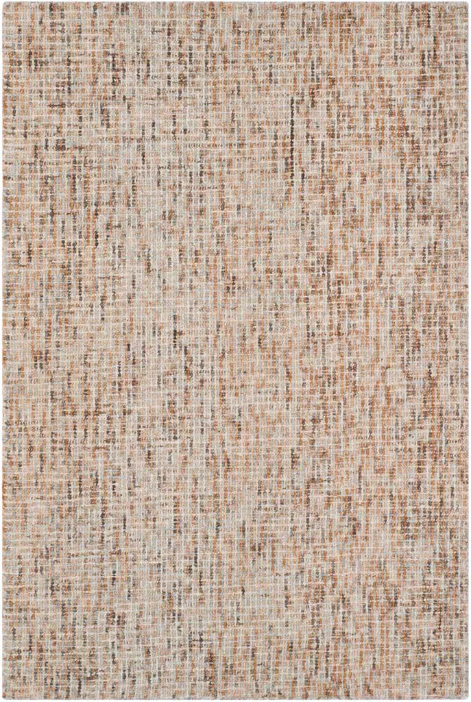 Abstract Beige/Rust Area Rug