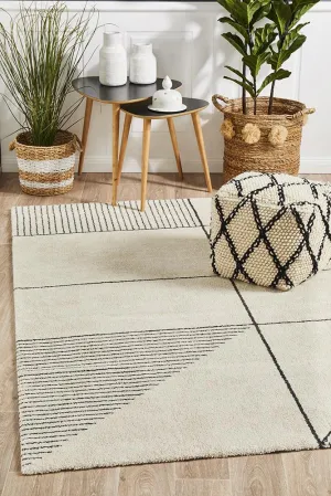 Adina Ivy Modern Ivory Rug