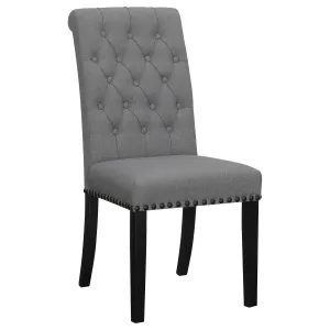 Alana Tufted Side Chairs with Nailhead Trim (Set of 2)