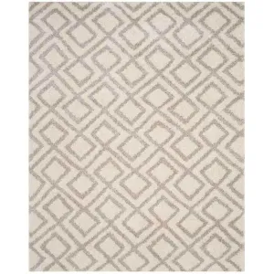 Arizona Shag Ivory/Beige Area Rug