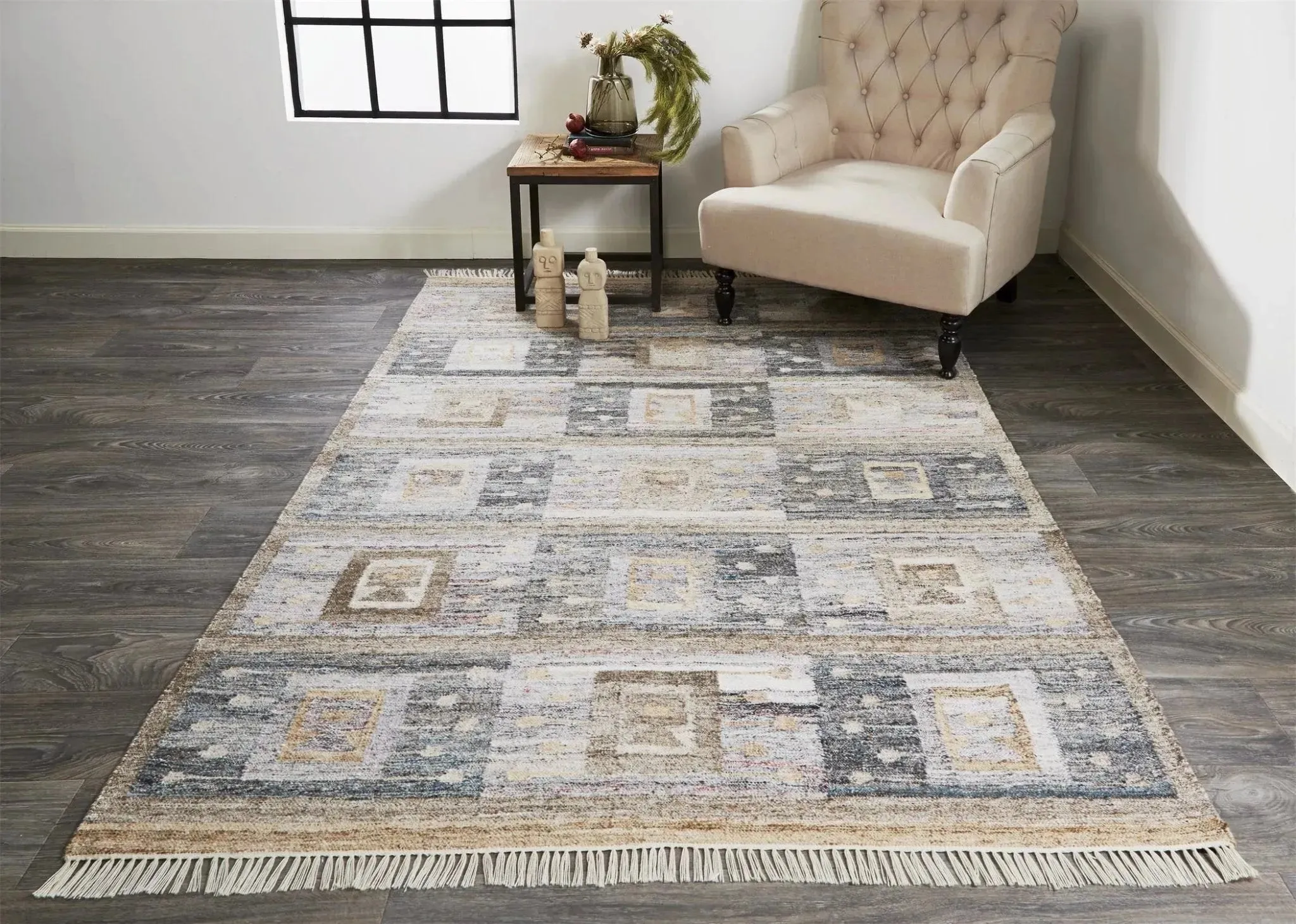 Beckett 8900816F Gray/Taupe Rug