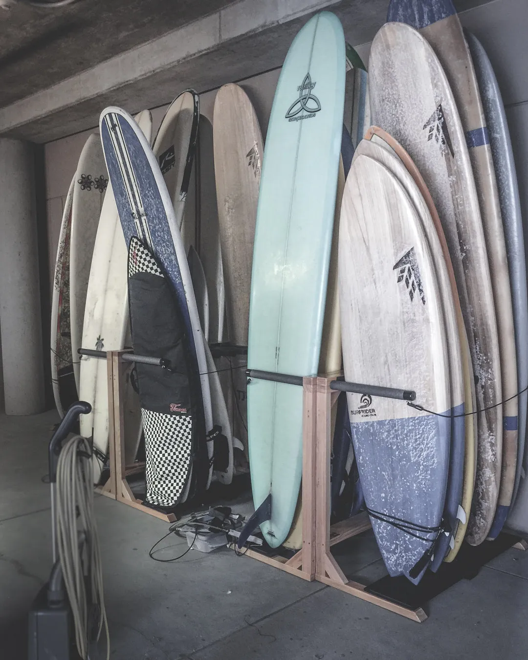 BlackOut Foamy Surf Rack