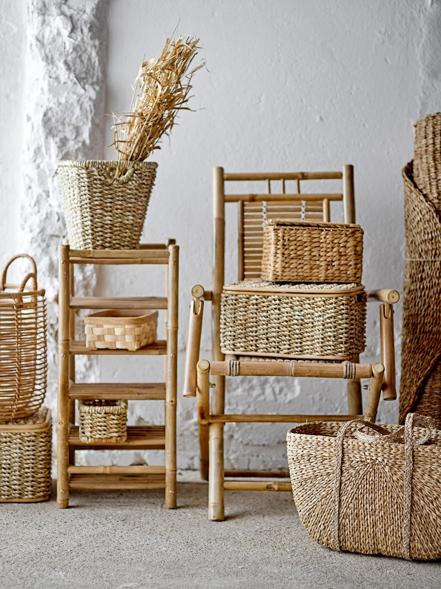 Bloomingville Lyng Basket, Nature, Rattan