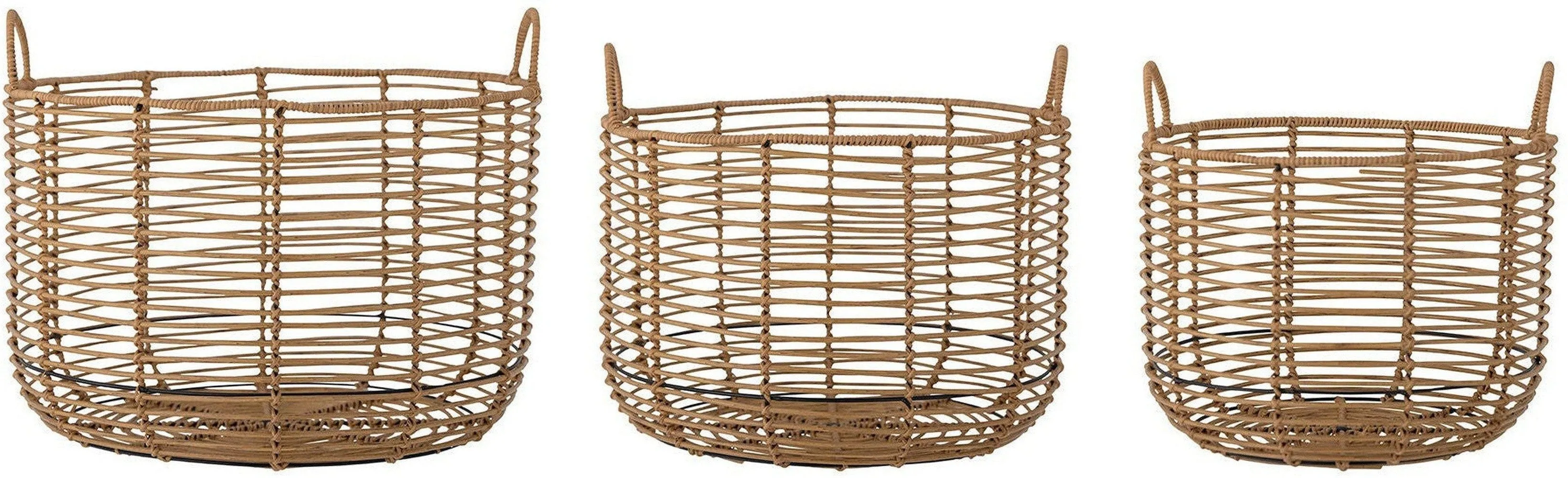 Bloomingville Mekkel Basket, Nature, Polyrattan