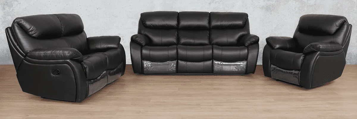 Cairo 3 2 1 Leather Recliner Suite -Available on Special Order Plan Only