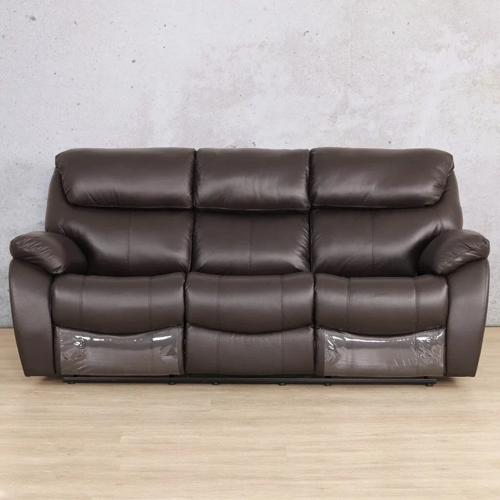 Cairo 3 2 1 Leather Recliner Suite