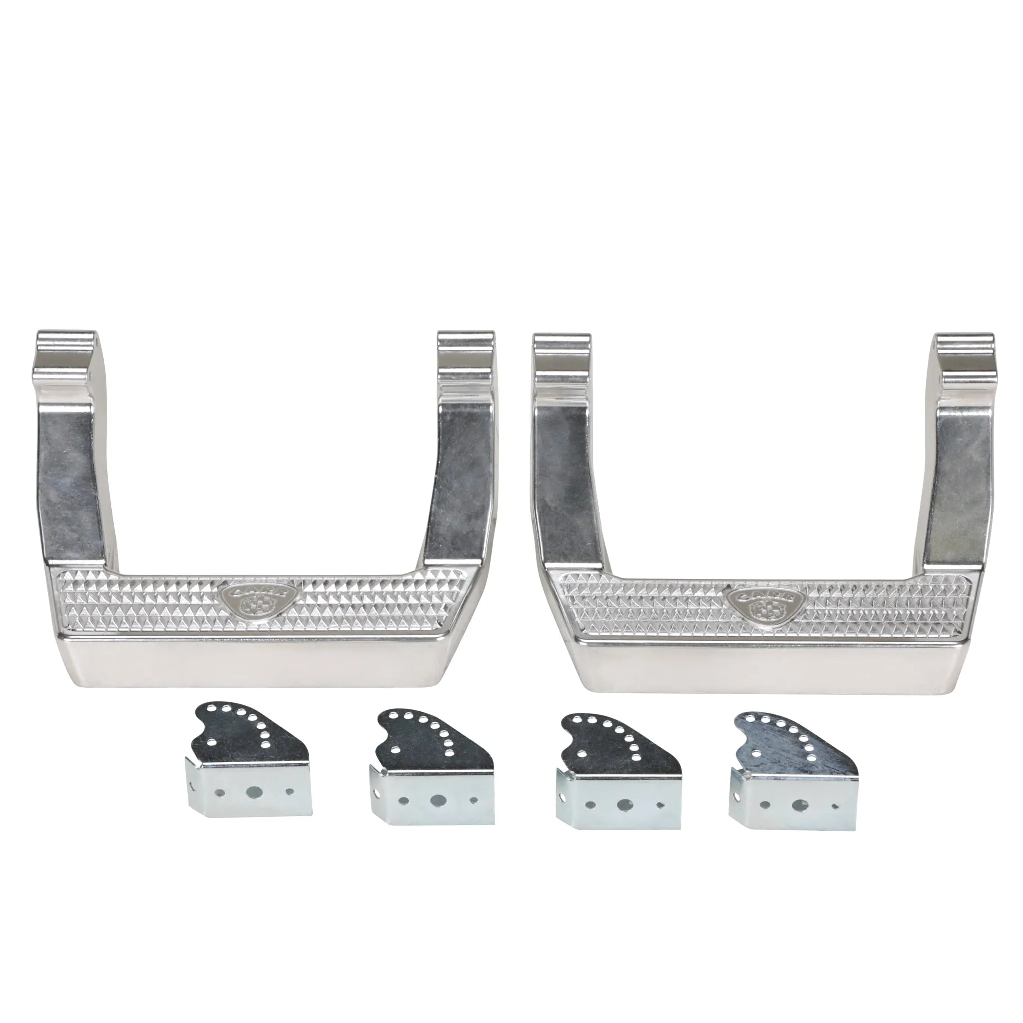 Carr LD Steps - Polished Aluminum - Dodge / Jeep / Toyota 2000-21 - Pair