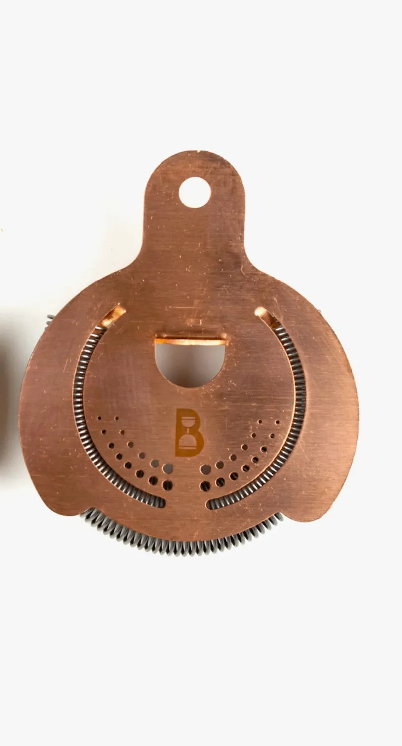 Copper Cocktail  Strainer