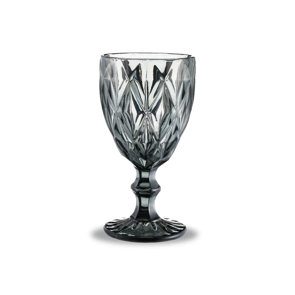 Custom Wholesale Colored Goblet Wine Glasses