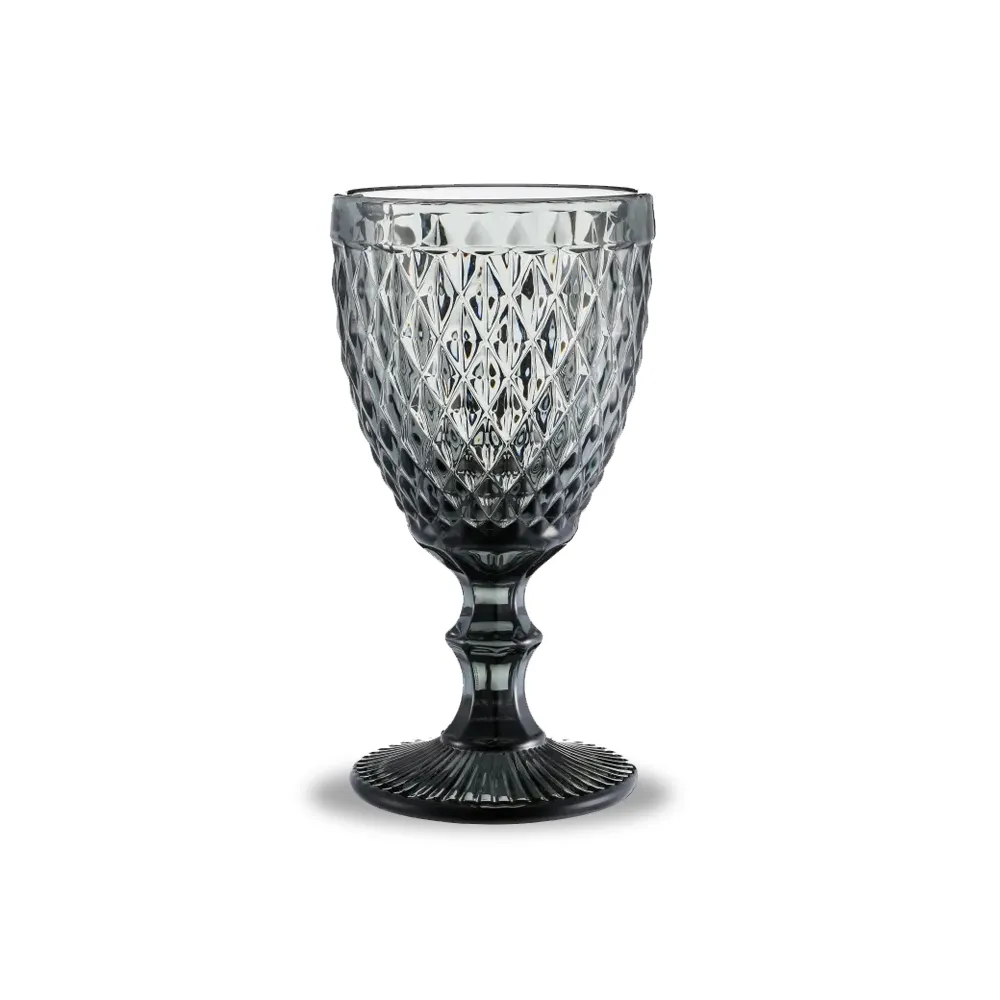 Custom Wholesale Colored Goblet Wine Glasses