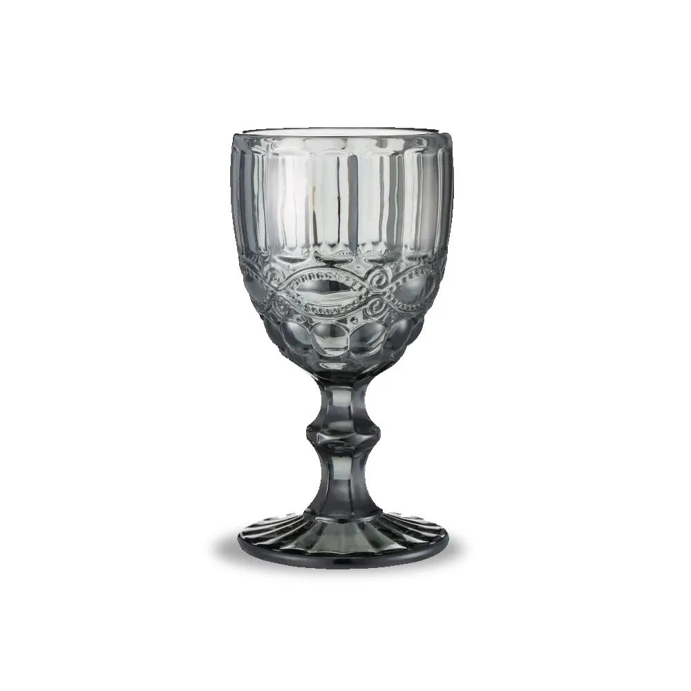 Custom Wholesale Colored Goblet Wine Glasses