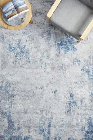 Ethereal  Blue Rug