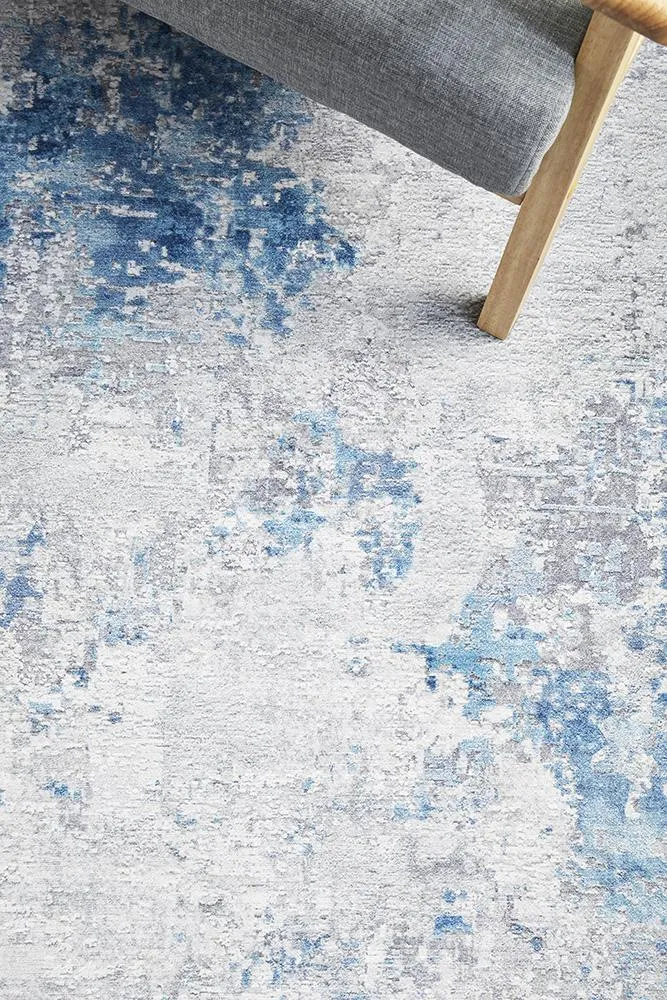 Ethereal  Blue Rug