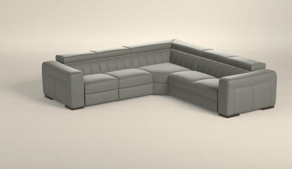 Forza Leather Sectional