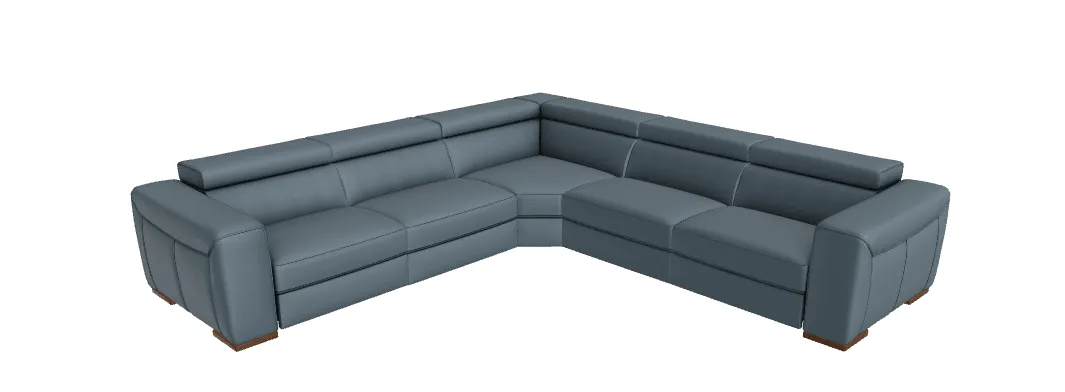 Forza Leather Sectional