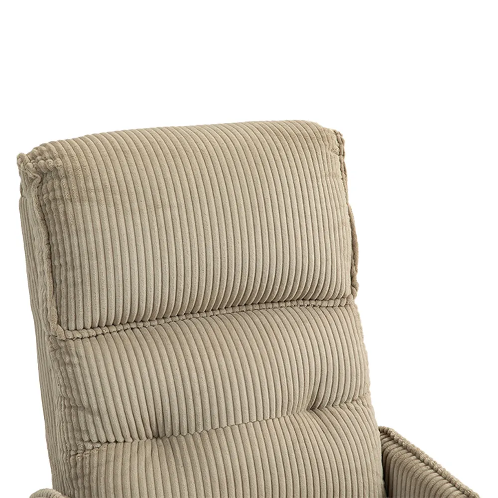 Fraser Electric Recliner Chair - Camel