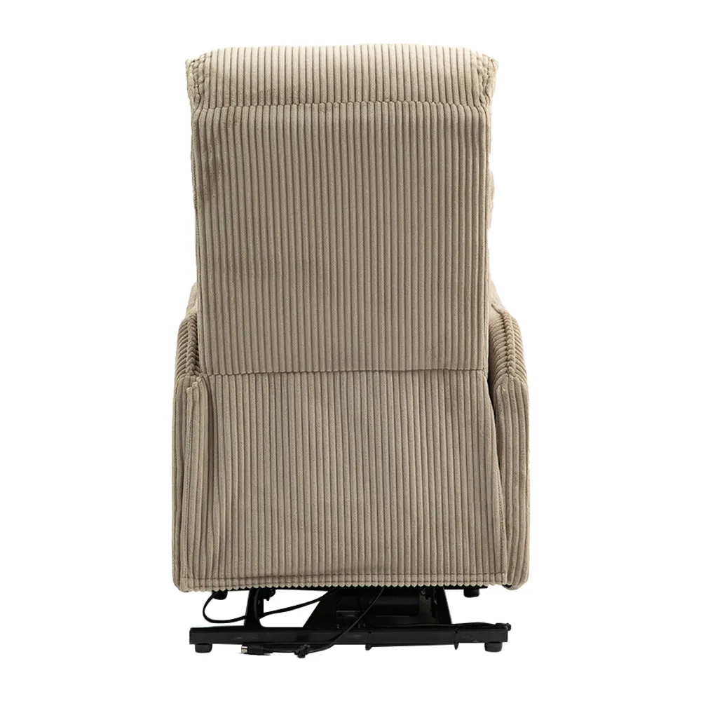 Fraser Electric Recliner Chair - Camel