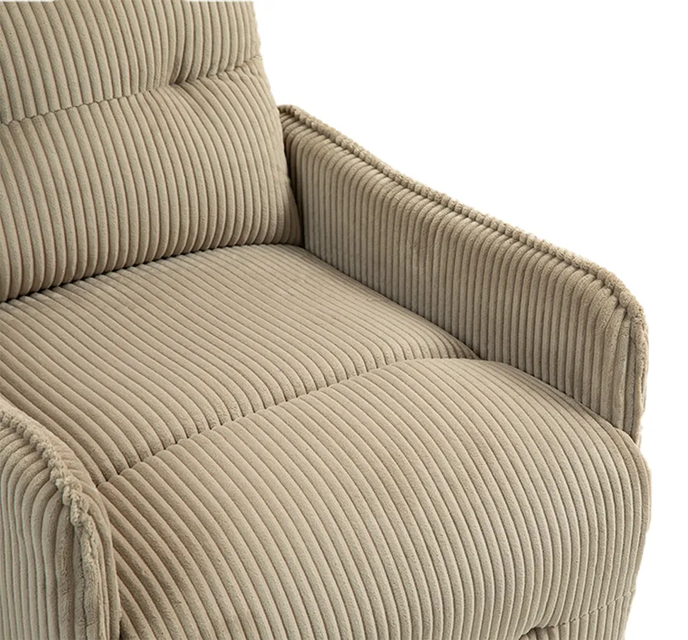 Fraser Electric Recliner Chair - Camel