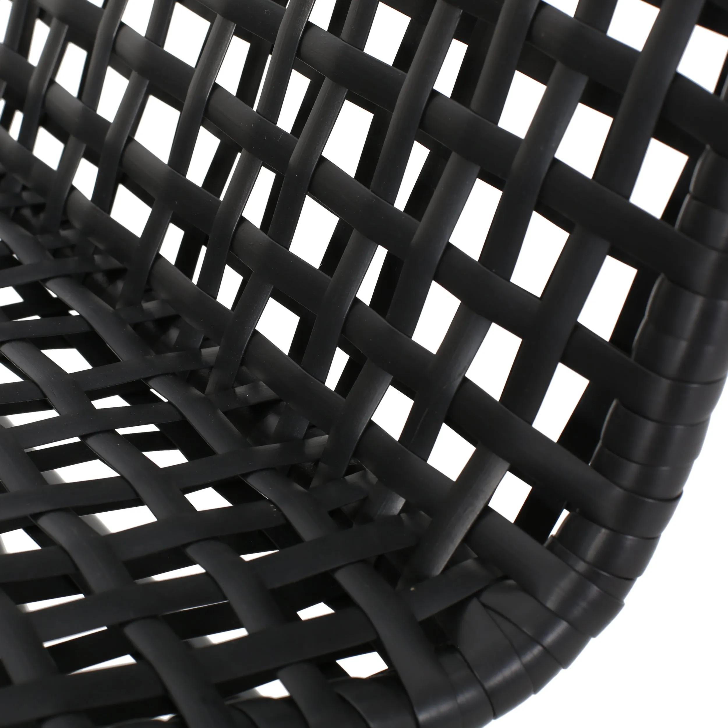 German Outdoor Modern Faux Rattan Club Chair (Set of 2)