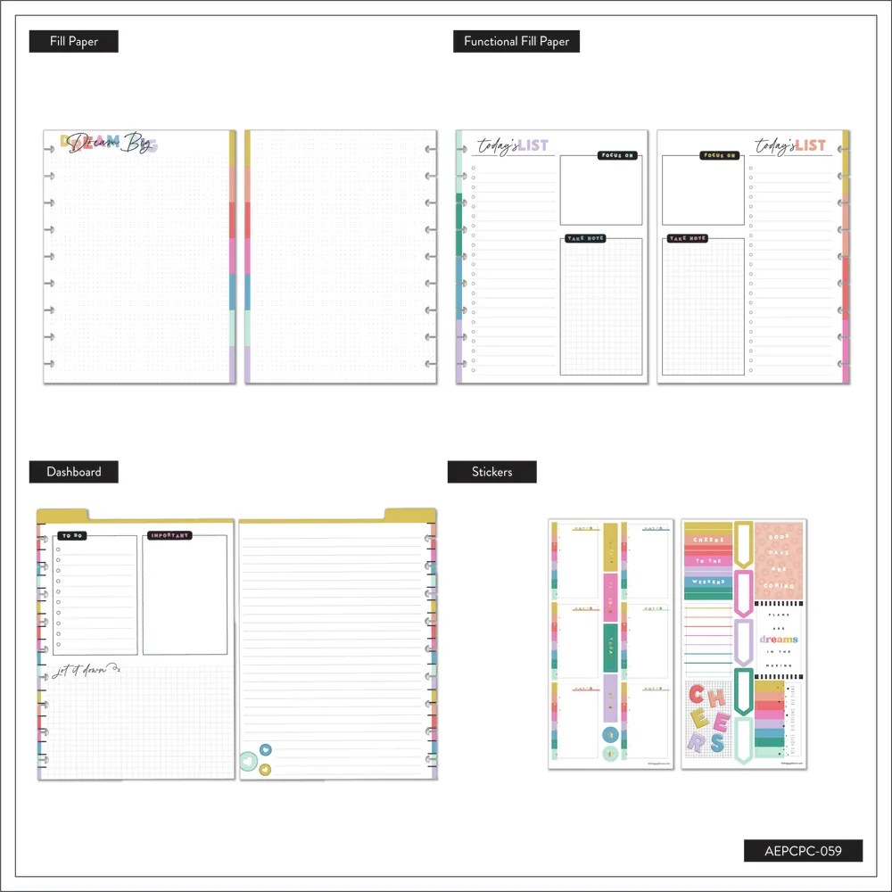 Happy Brights - Classic Planner Companion