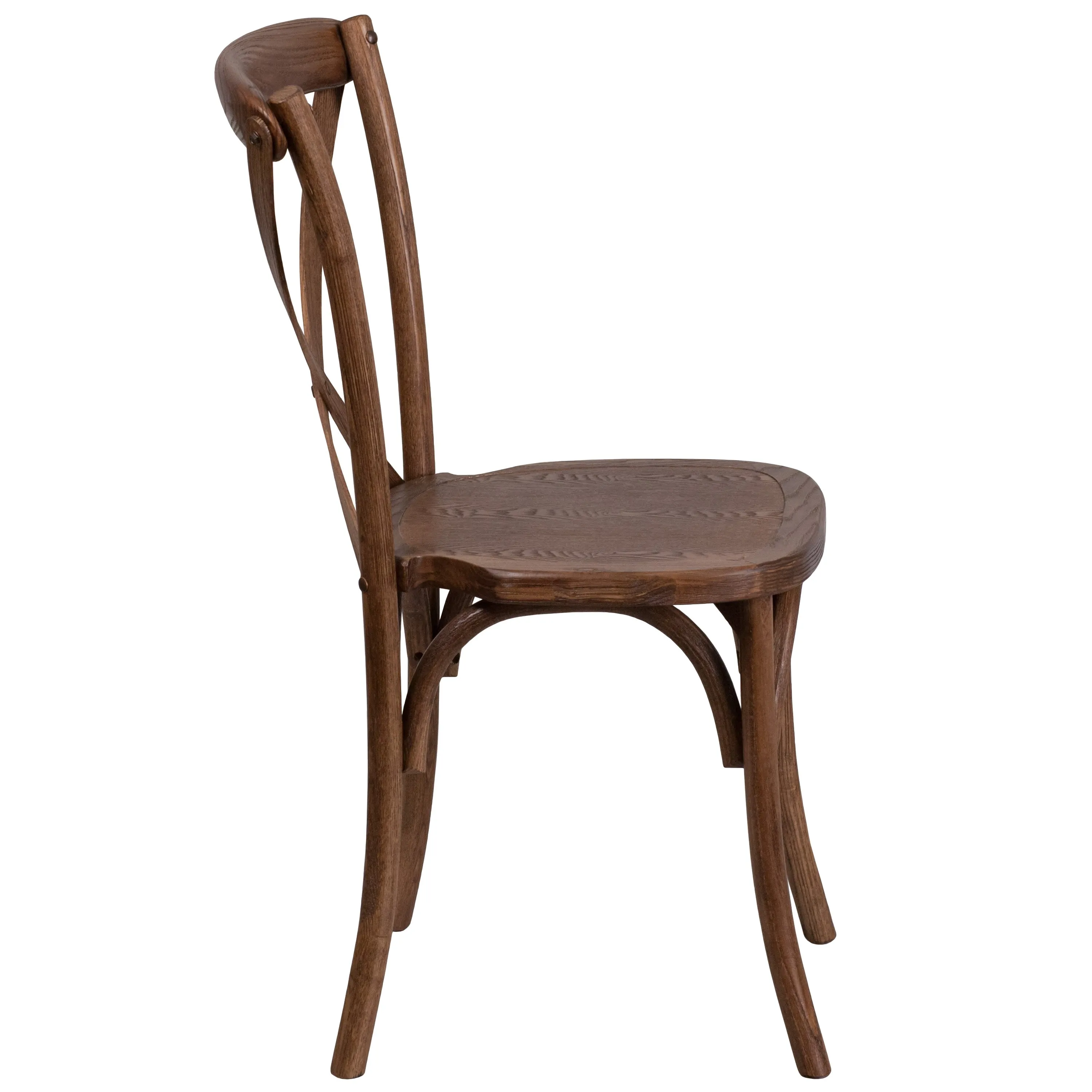 HERCULES Series Stackable Wood Cross Back Chair