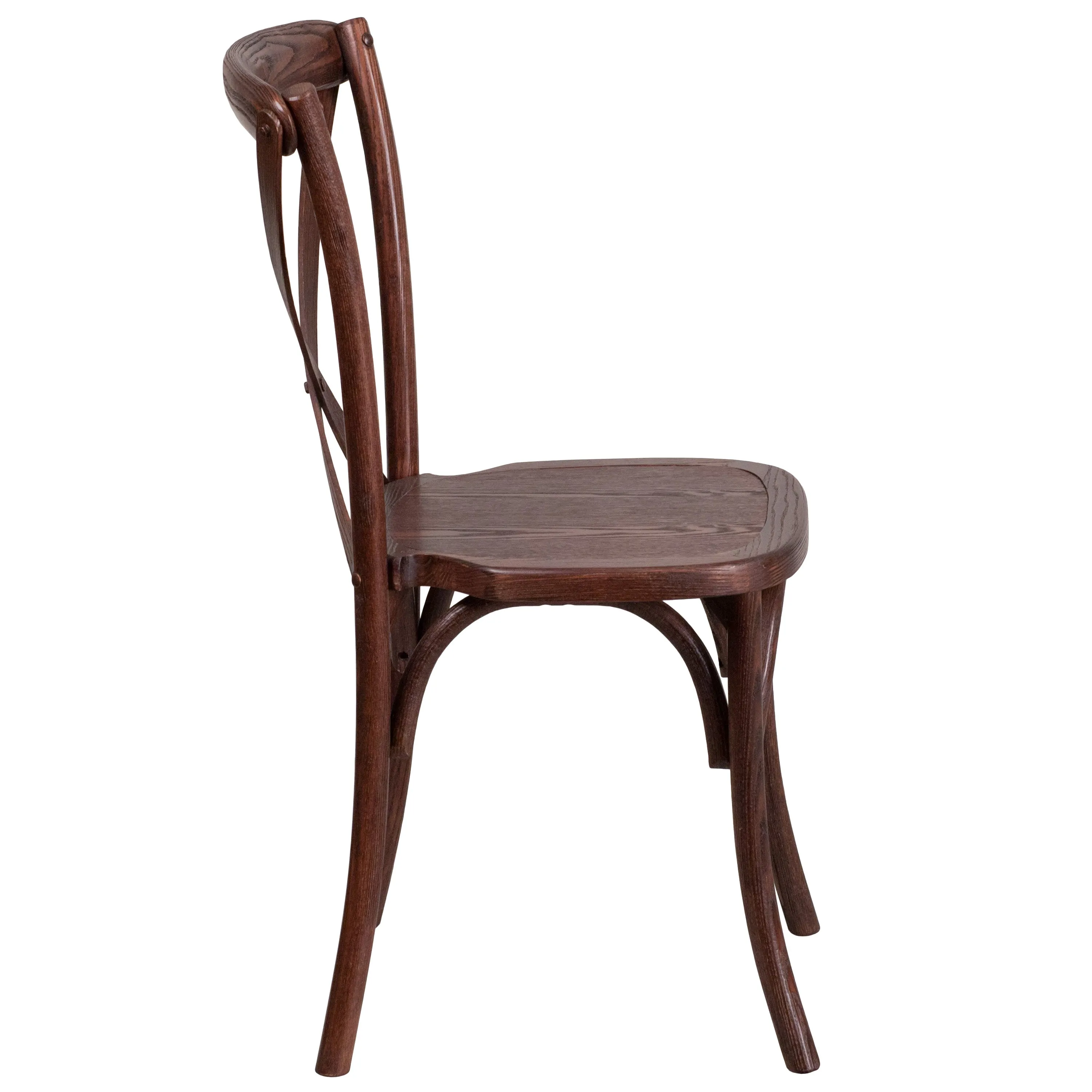 HERCULES Series Stackable Wood Cross Back Chair