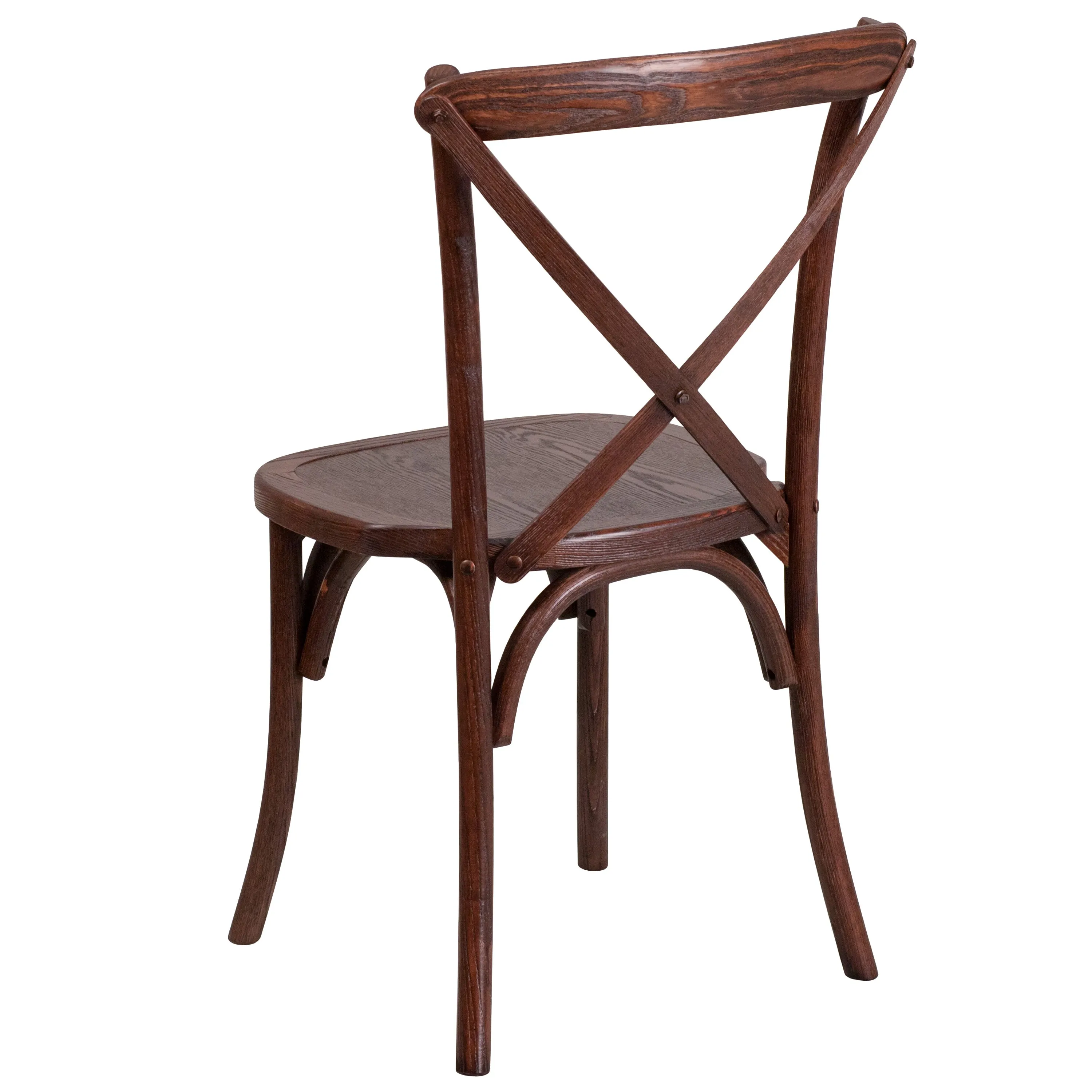 HERCULES Series Stackable Wood Cross Back Chair