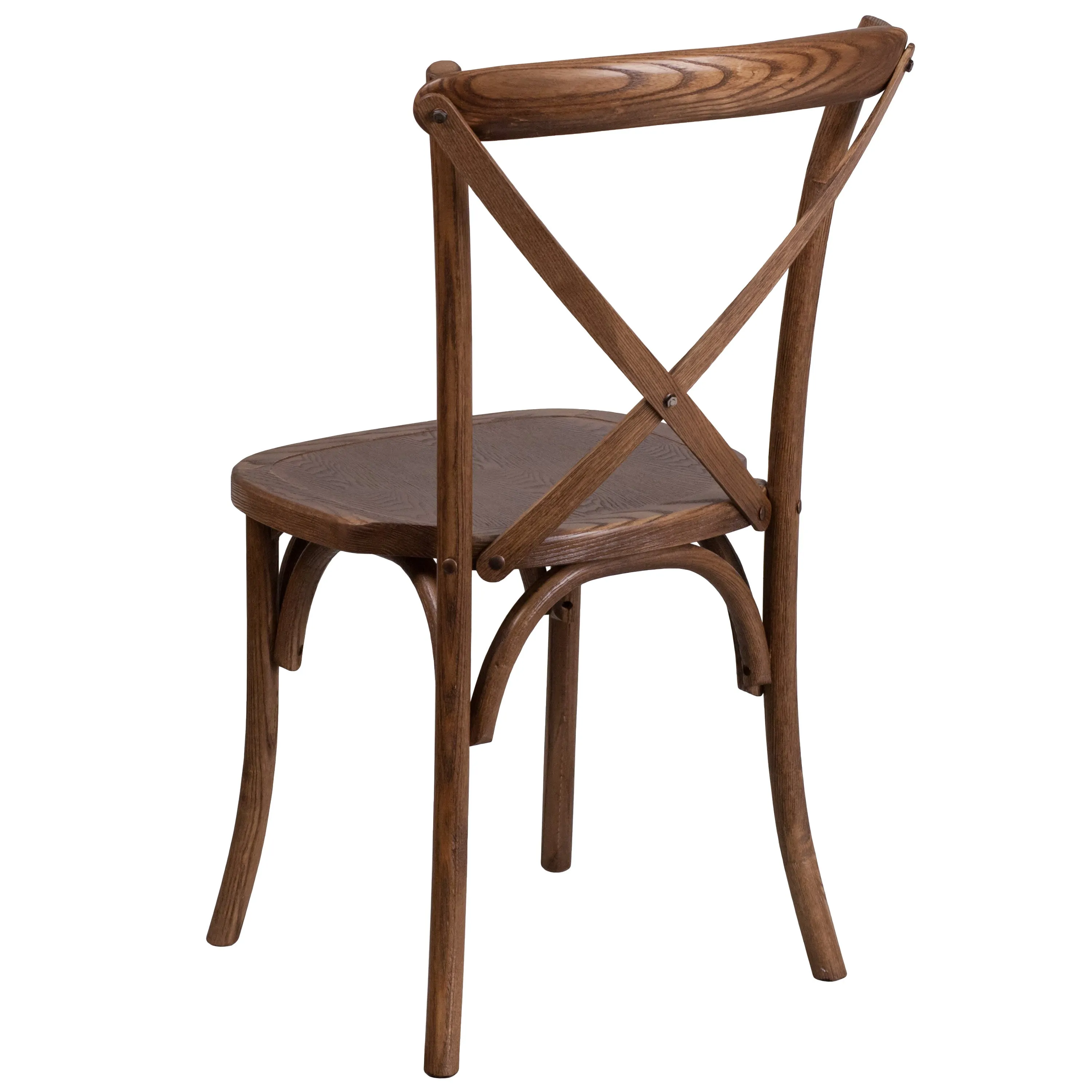 HERCULES Series Stackable Wood Cross Back Chair