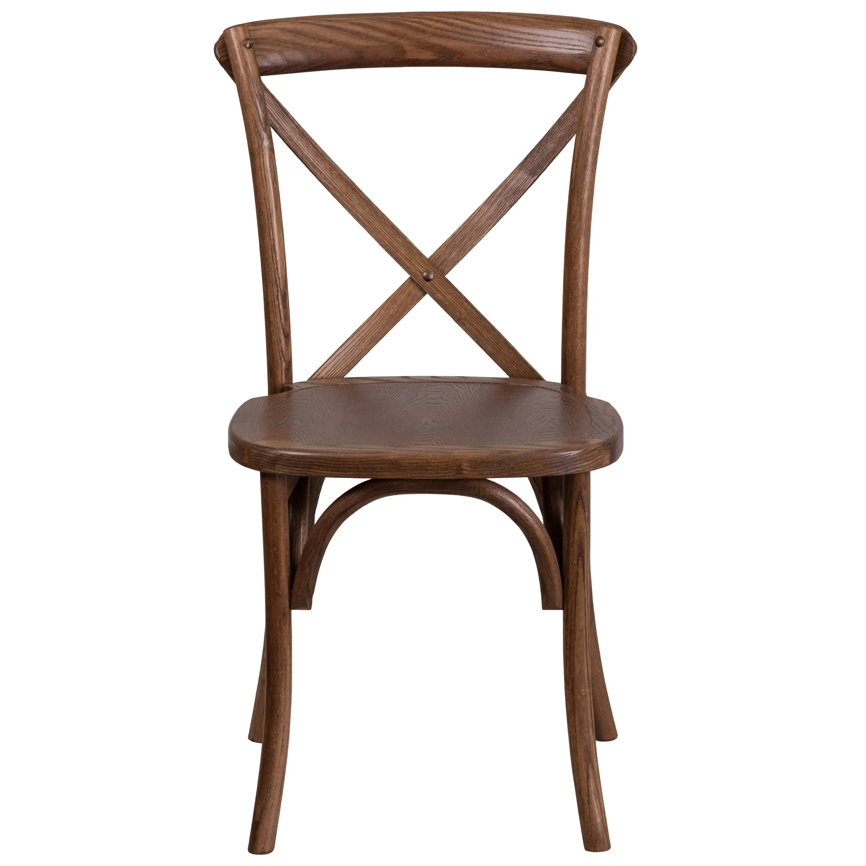 HERCULES Series Stackable Wood Cross Back Chair