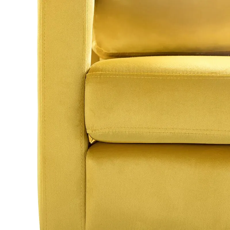 Jojo Upholstered Accent Chair in Suede