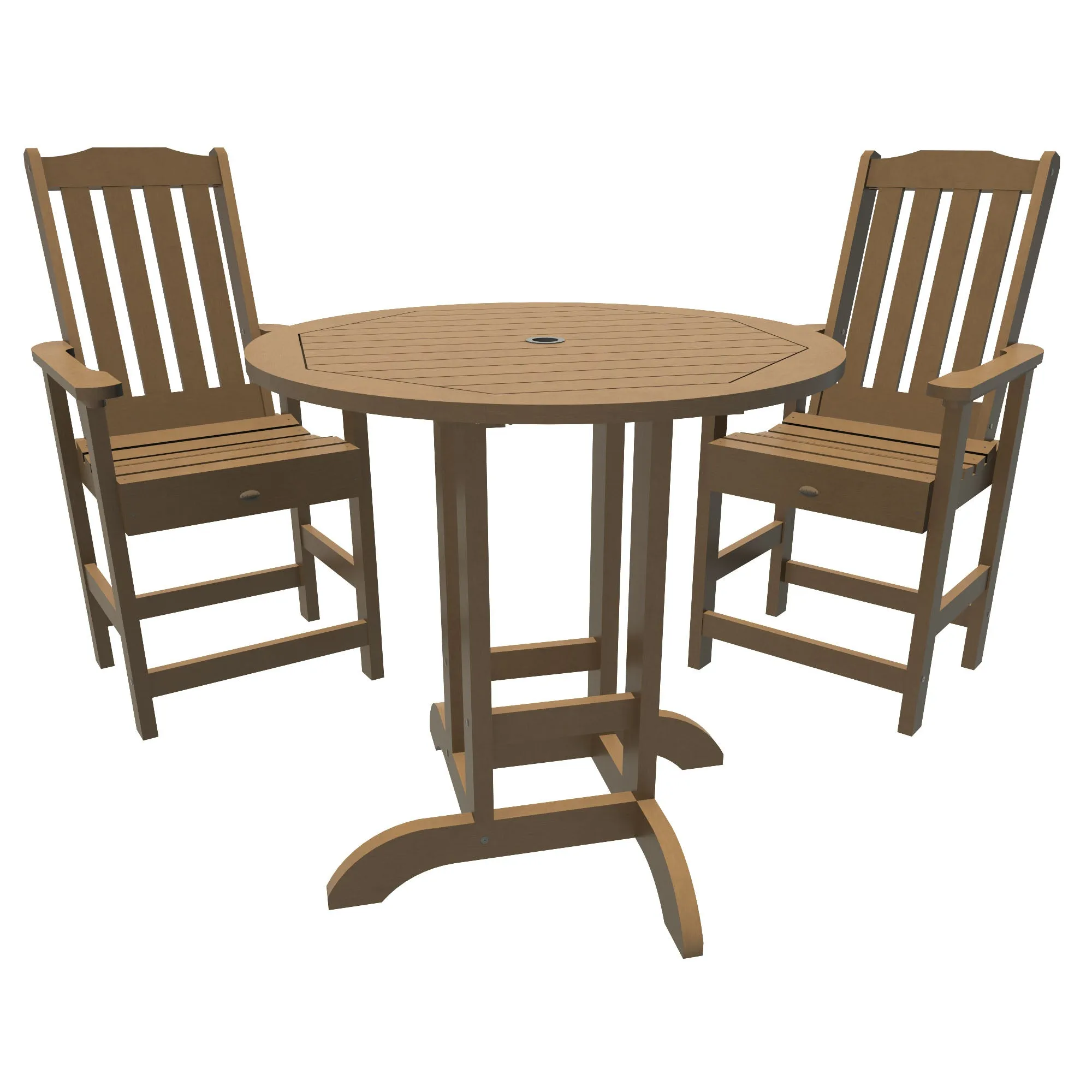 Lehigh 3pc 36in Round Dining Set - Counter Height