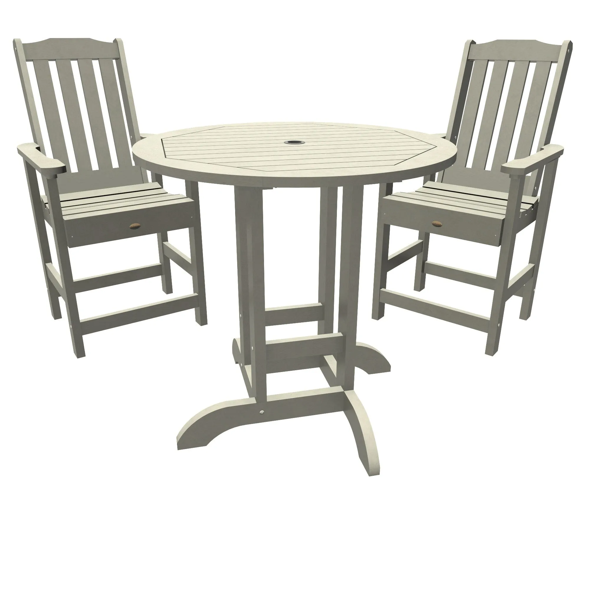 Lehigh 3pc 36in Round Dining Set - Counter Height