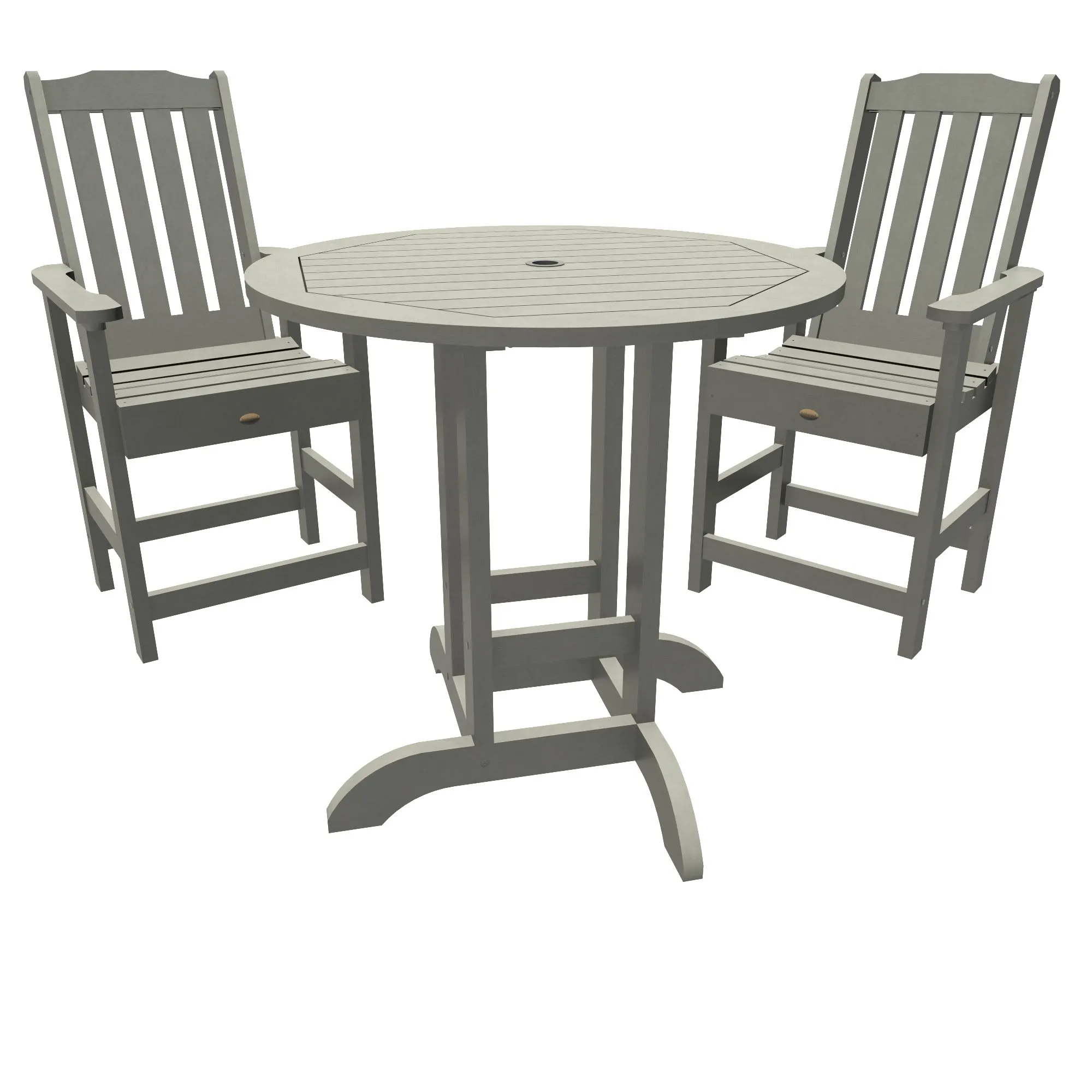 Lehigh 3pc 36in Round Dining Set - Counter Height