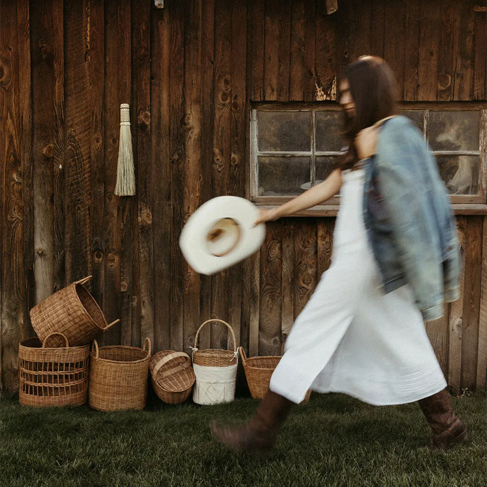 Libby Rattan Basket