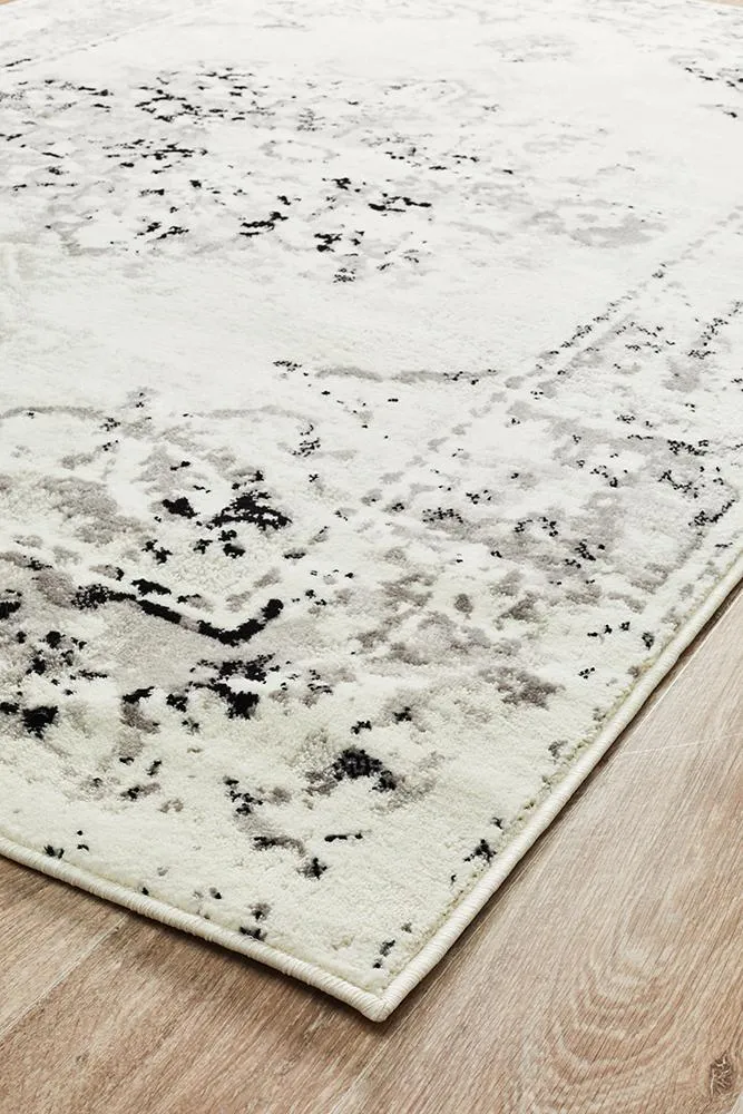 Metro 602 Rug (Black White) by Rug Culture