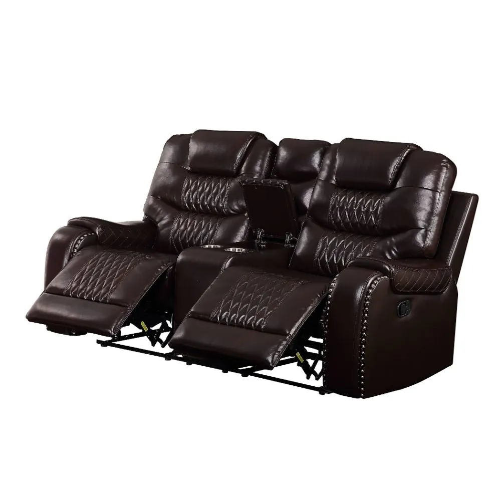 Mikkel Manual Leatherette Recliner