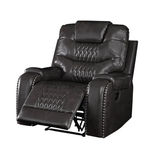 Mikkel Manual Leatherette Recliner