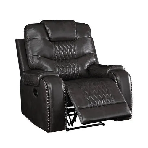 Mikkel Manual Leatherette Recliner