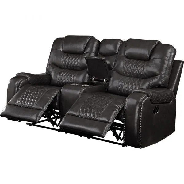 Mikkel Manual Leatherette Recliner