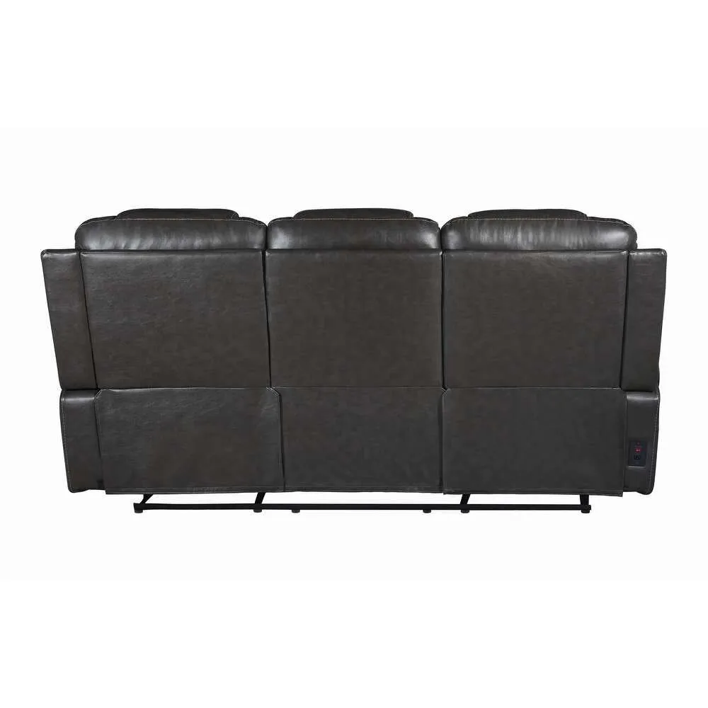 Mikkel Manual Leatherette Recliner