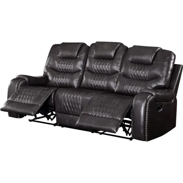 Mikkel Manual Leatherette Recliner