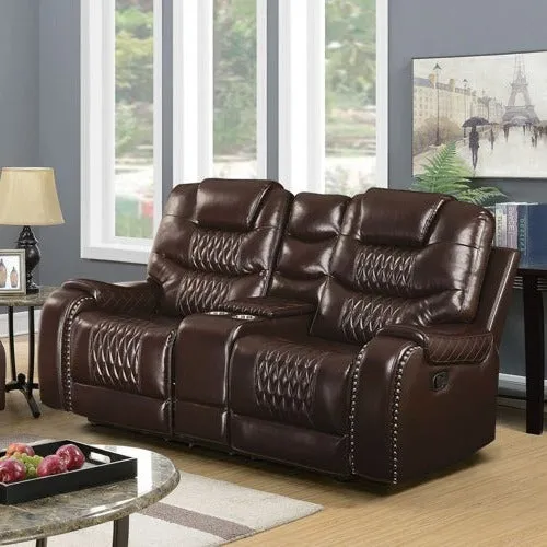 Mikkel Manual Leatherette Recliner