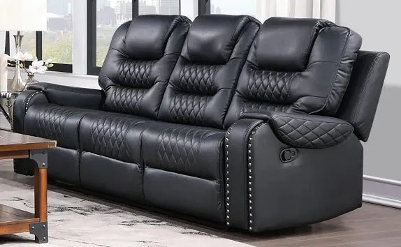 Mikkel Manual Leatherette Recliner