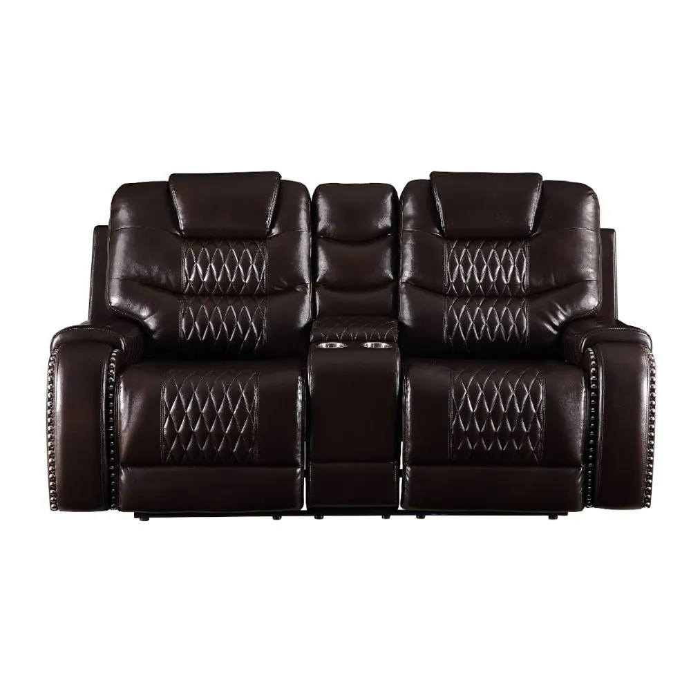 Mikkel Manual Leatherette Recliner