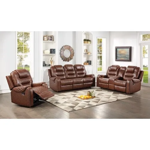 Mikkel Manual Leatherette Recliner