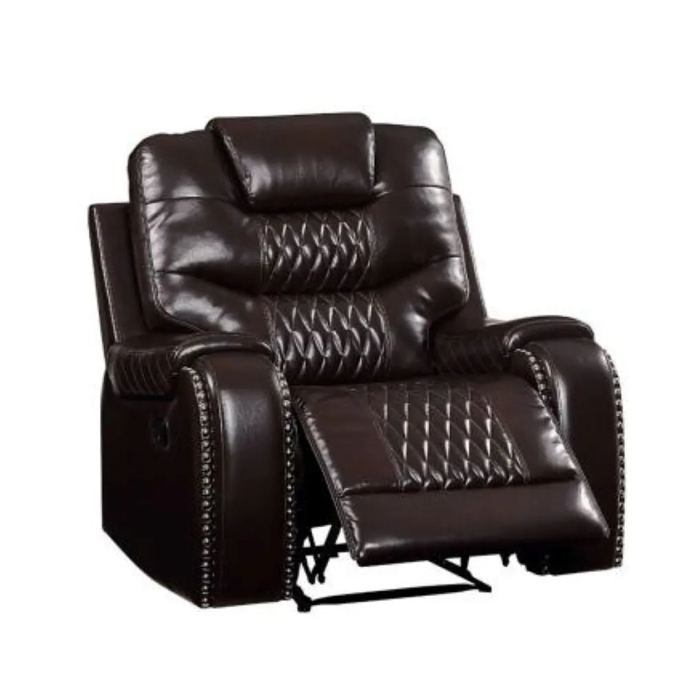 Mikkel Manual Leatherette Recliner