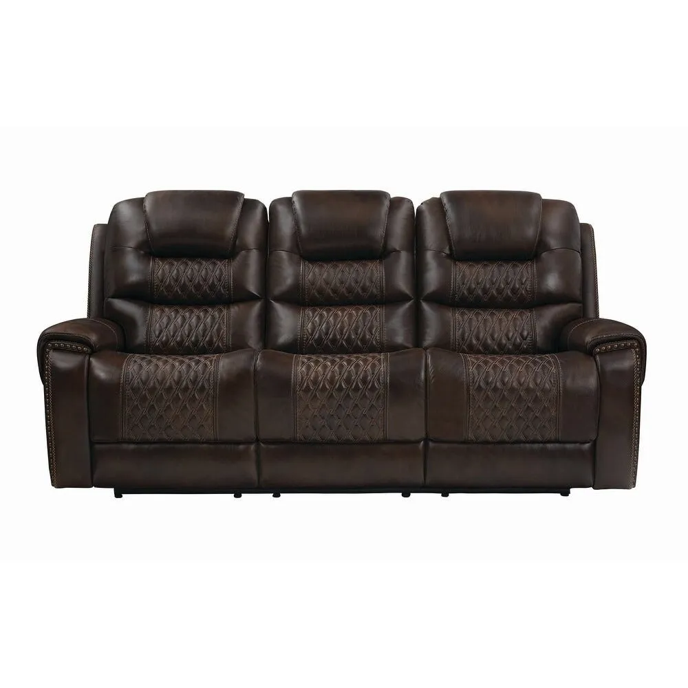 Mikkel Manual Leatherette Recliner